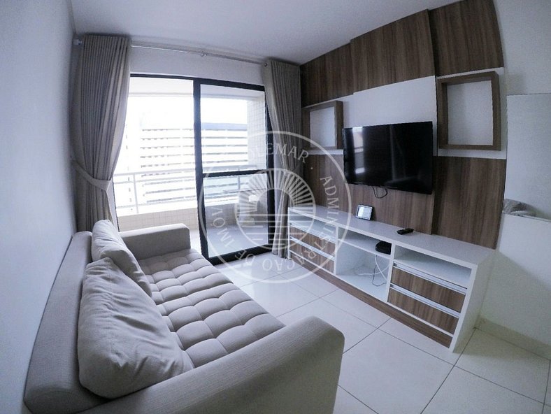 Apartamemto de 75 m2 no Meireles as dois passo do Aterro.