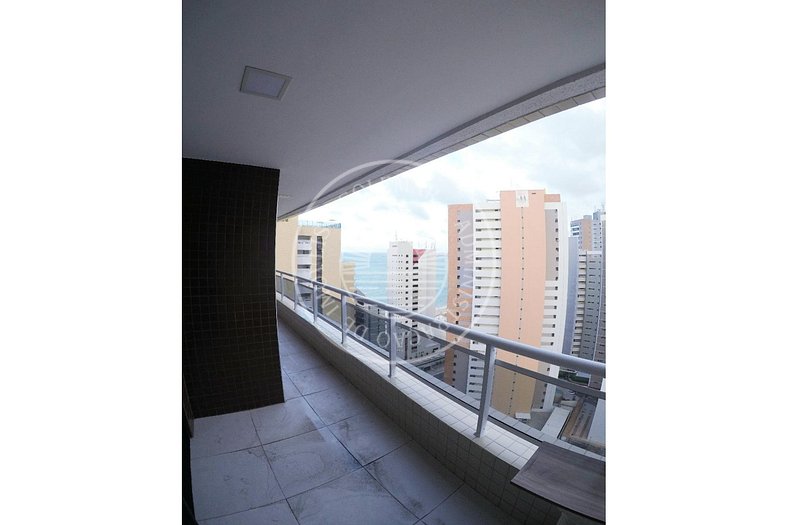 Apartamemto de 75 m2 no Meireles as dois passo do Aterro.