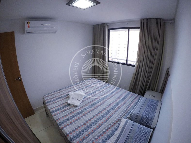 Apartamemto de 75 m2 no Meireles as dois passo do Aterro.