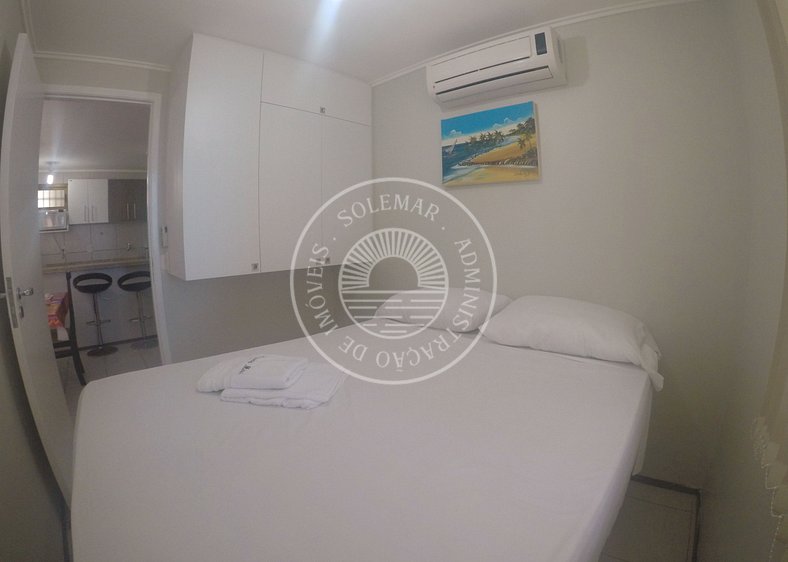 Apartamento com 2 camas casal