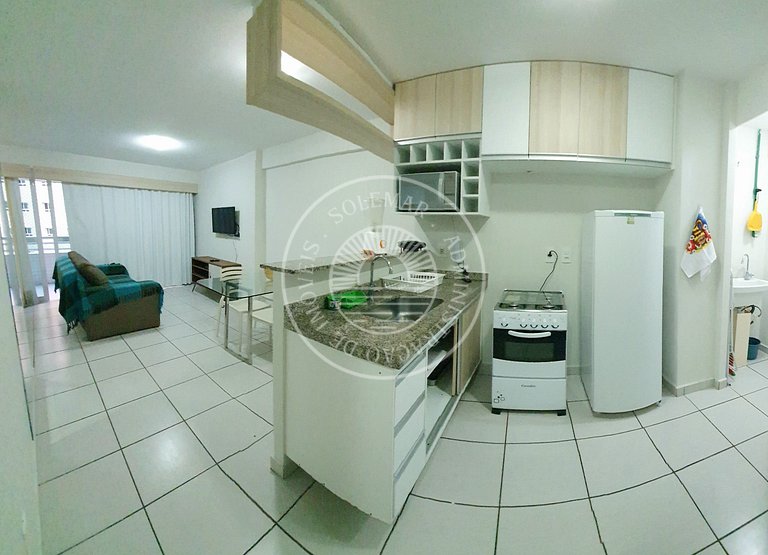 Apartamento com uma camera matrimoniale e uma com letti a ca