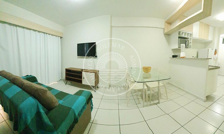 Apartamento com uma camera matrimoniale e uma com letti a ca