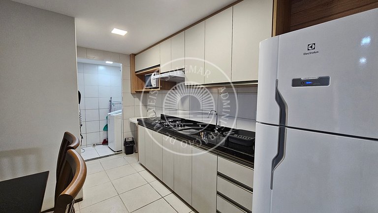 Apartamento com uma vista Lateral Mar!