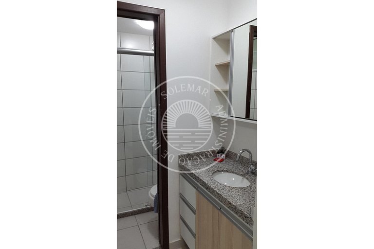 Apartamento confortável na torre 3 do Beach Class