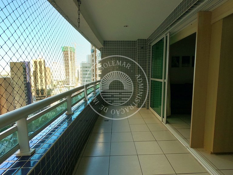 Apartamento confortável na torre 3 do Beach Class