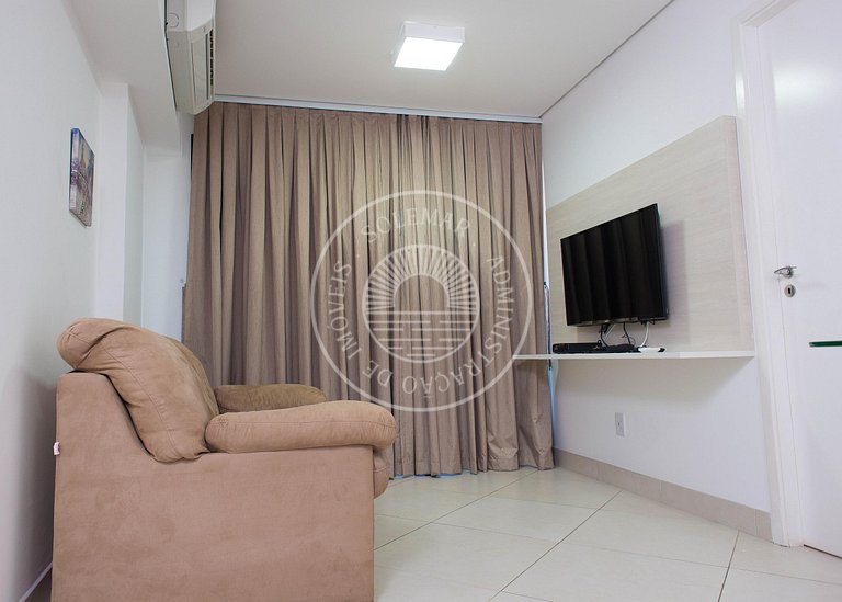 Apartamento moderno, no edifício mais renomado da Beira Mar