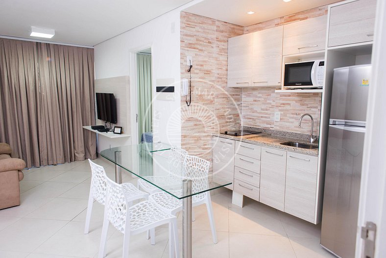 Apartamento moderno, no edifício mais renomado da Beira Mar