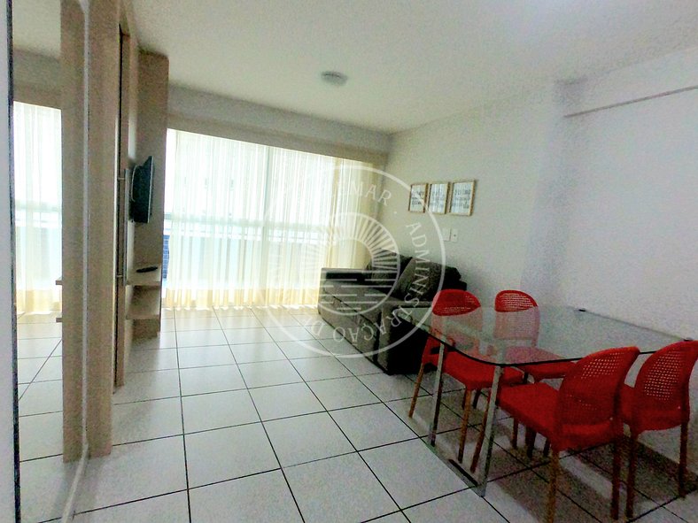 Apartamento na Torre 3 do Beach Class