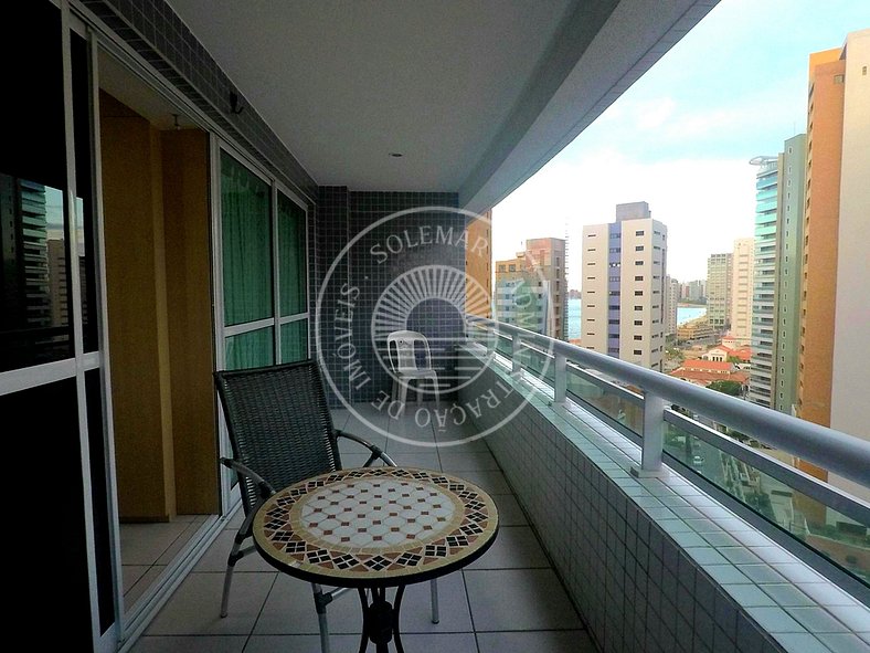 Apartamento no Beach Class, a dois passos do Aterro e Beira