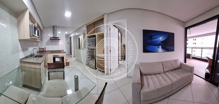 Hermoso apartamento en primera línea de mar de Fortaleza