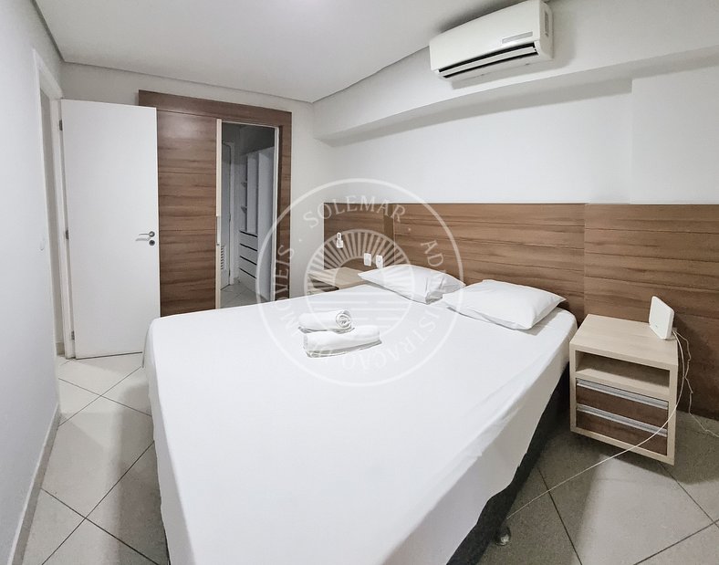 Hermoso apartamento en primera línea de mar de Fortaleza