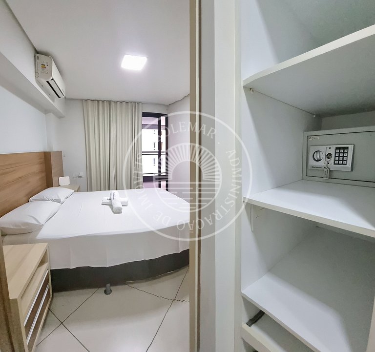 Hermoso apartamento en primera línea de mar de Fortaleza