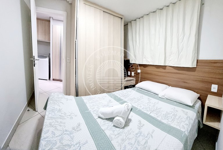 Hermoso apartamento en primera línea de mar de Fortaleza