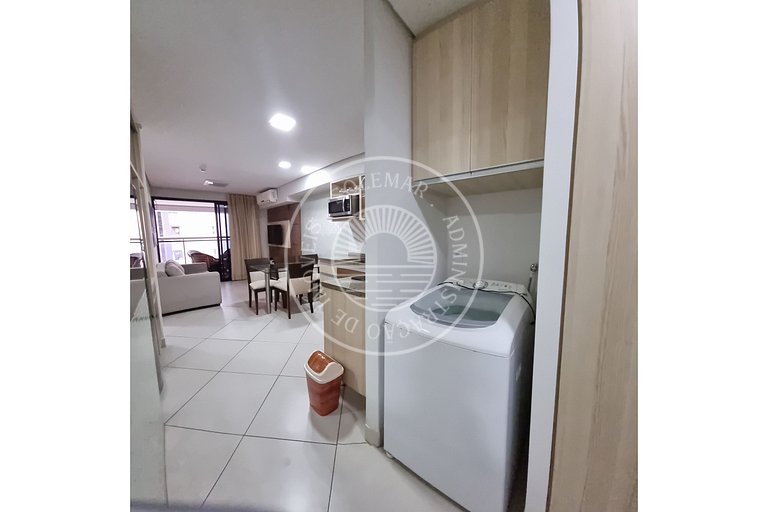 Hermoso apartamento en primera línea de mar de Fortaleza