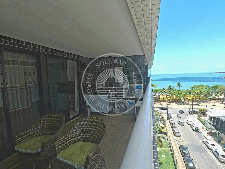 Hermoso apartamento en primera línea de mar de Fortaleza