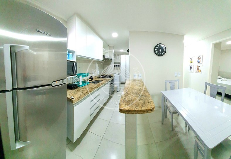 Moderno apartamento de 2 recámaras y una increíble vista al